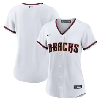 womens nike white arizona diamondbacks home blank replica j